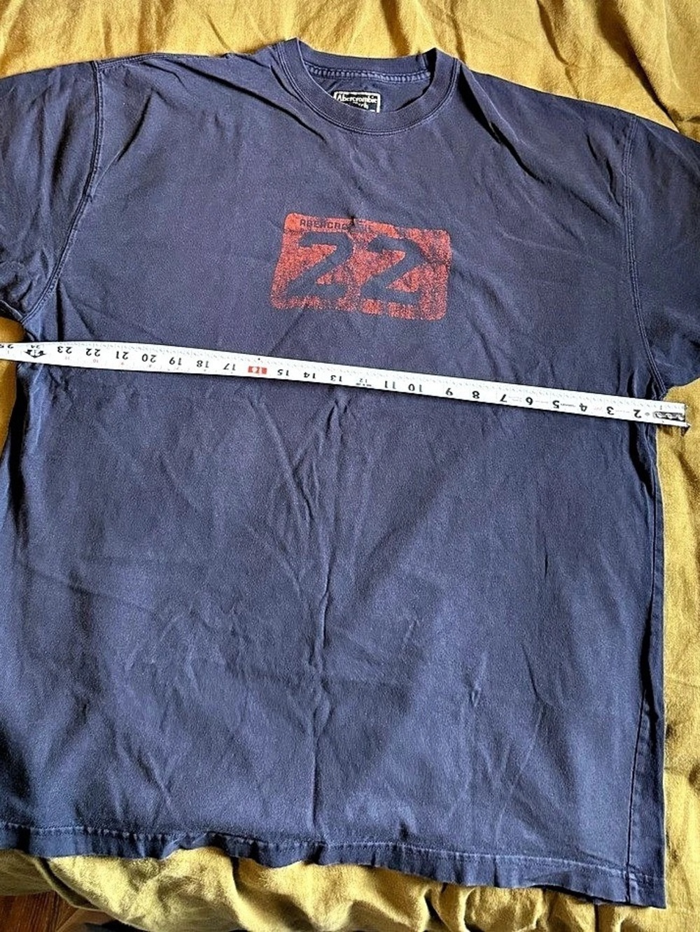 90s vintage Abercrombie & Fitch Graphic Tee in Navy
